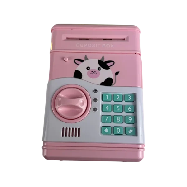 Sejf-Bank - Skarbonka Automat na PIN Różowa